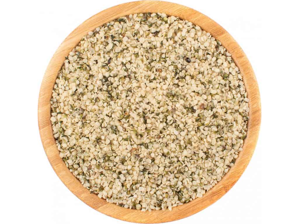 Bio hemp seeds for weight loss and longevity. Source of protein.