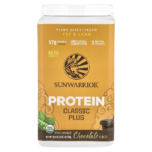 Protein classic chocolate sunwarrior vegan