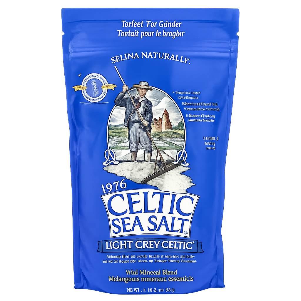 Celtic Sea Salt, Light Grey Celtic Vital Mineral Blend 1 lb (454 g)