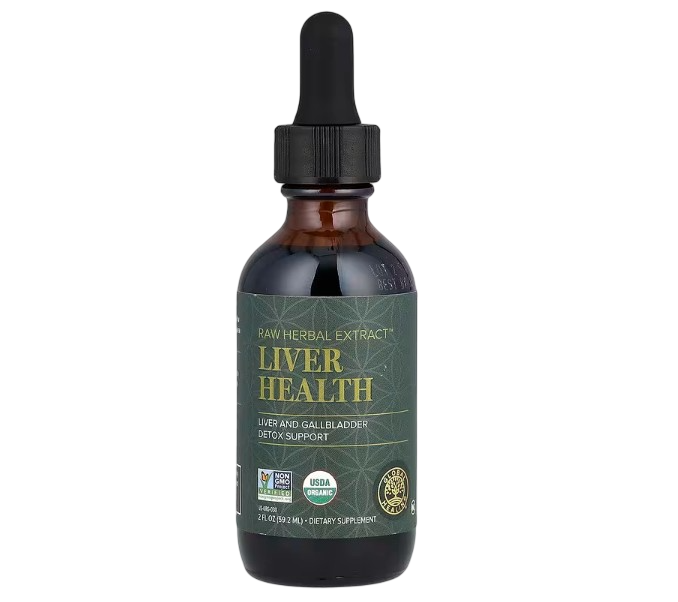 Global Healing, Raw Herbal Extract, Liver Health, 2 fl oz (59.2 ml)