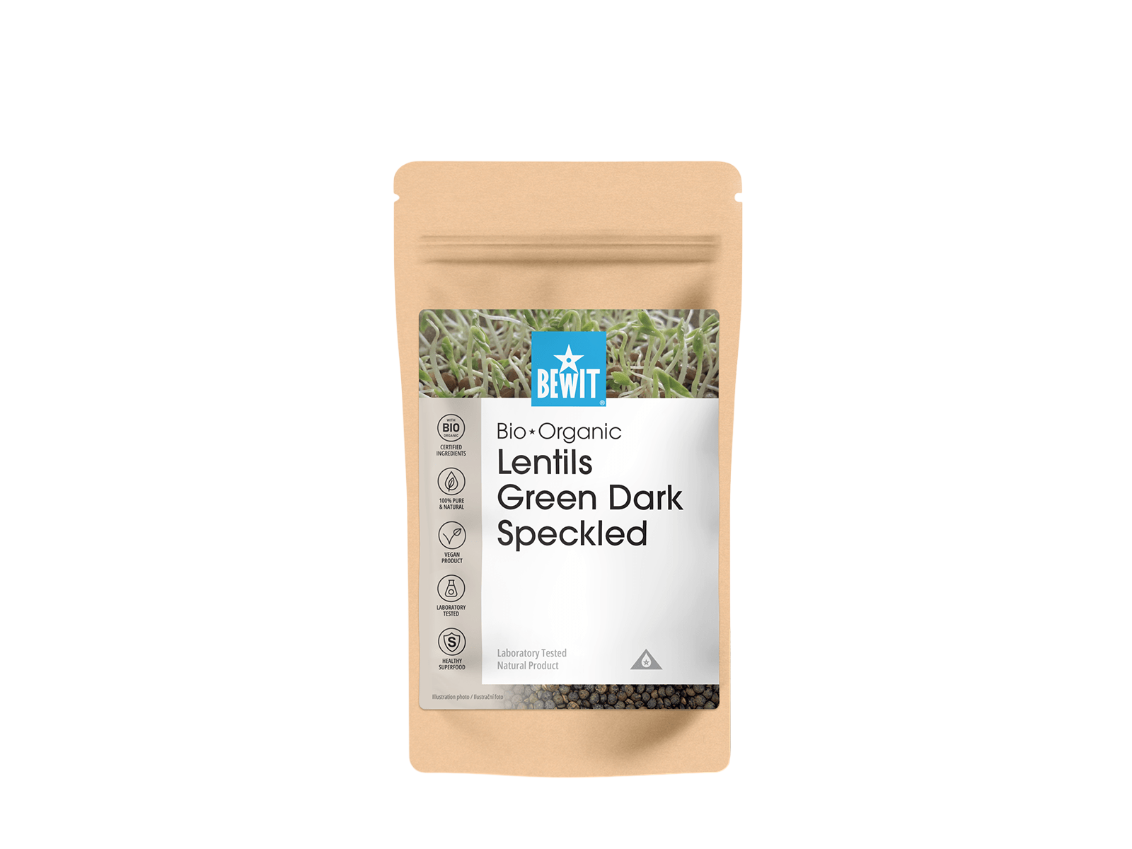 Green Lentil – Sprouting Seeds, BIO